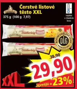 Norma Čerstvé listové těsto XXL nabídka