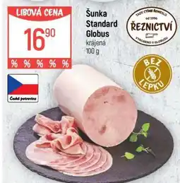 Globus Šunka Standard Globus krájená nabídka