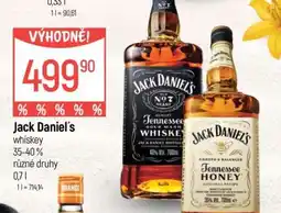 Globus Jack Daniel's whiskey nabídka