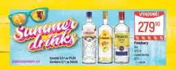 Globus FINSBURY Gin nabídka