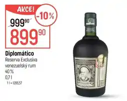 Globus Diplomático Reserva Exclusiva venezuelský rum 40% nabídka