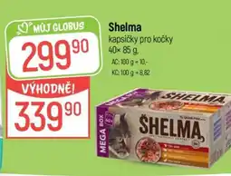 Globus Shelma kapsičky pro kočky 40×85 g nabídka