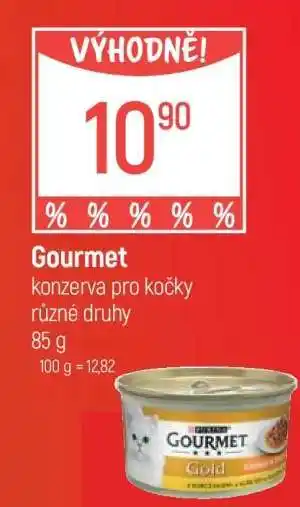 Globus Gourmet konzerva pro kočky nabídka