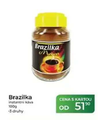 Tamda Foods Brazilka instantní káva nabídka