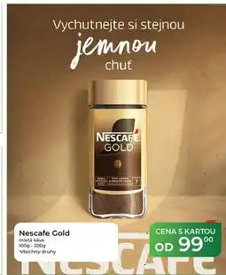 Tamda Foods Nescafe Gold mletá káva nabídka