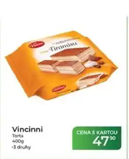 Tamda Foods Vincinni Torta nabídka