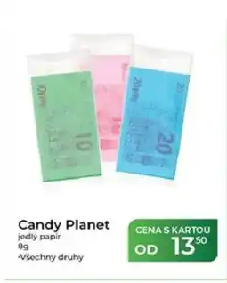 Tamda Foods Candy Planet jedlý papír nabídka