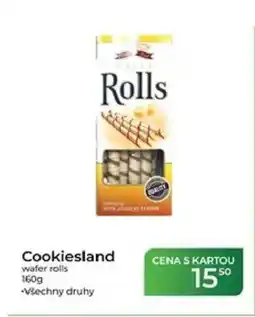 Tamda Foods Cookiesland wafer rolls nabídka