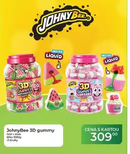 Tamda Foods JohnyBee 3D gummy nabídka