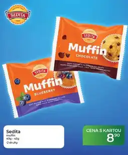 Tamda Foods Sedita muffin nabídka