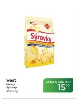 Tamda Foods Vest krekry Sýrovky nabídka