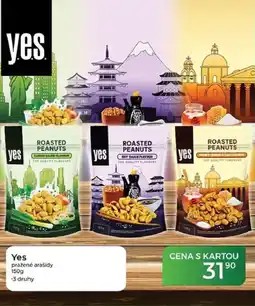 Tamda Foods Yes pražené arašídy nabídka