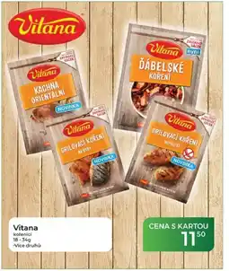 Tamda Foods Vitana kořenicí nabídka