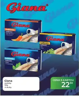 Tamda Foods Giana sardinky nabídka