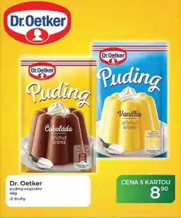 Tamda Foods Dr. Oetker puding originální nabídka