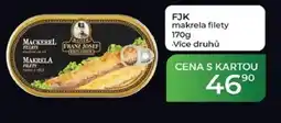 Tamda Foods FJK makrela filety nabídka