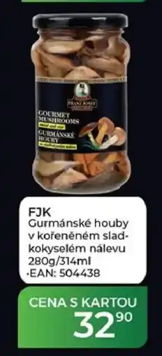 Tamda Foods FJK Gurmánské houby nabídka