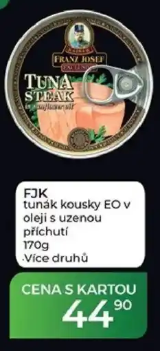Tamda Foods FJK tunák kousky EO v oleji s uzenou příchutí nabídka
