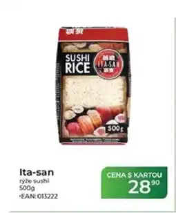 Tamda Foods Ita-san rýže sushi nabídka