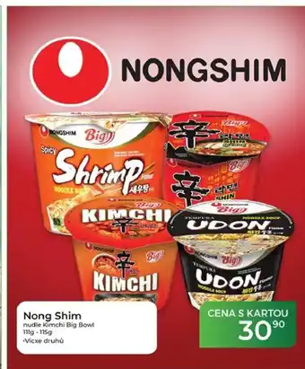 Tamda Foods Nong Shim nudle Kimchi Big Bowl nabídka