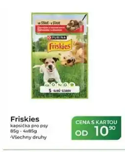 Tamda Foods Friskies kapsička pro psy nabídka