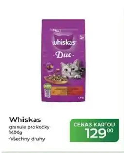Tamda Foods Whiskas granule pro kočky nabídka