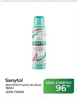 Tamda Foods Sanytol dezinfekční sprej do obuvi nabídka