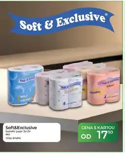 Tamda Foods Soft&Exclusive toaletní papír nabídka