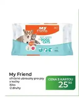 Tamda Foods My Friend vlhčené ubrousky pro psy a kočky nabídka