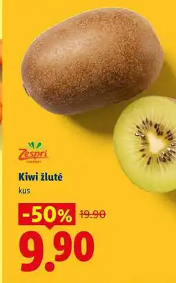 Lidl Kiwi žluté, kus nabídka