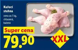 Lidl Kuřecí stehna, cena za nabídka