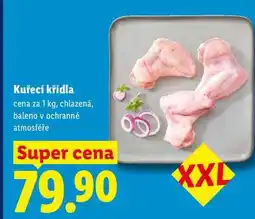 Lidl Kuřecí křídla, cena za nabídka