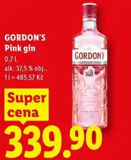 Lidl GORDON'S Pink gin, 0,7 1 nabídka