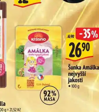 Albert Šunka Amálka nejvyšší jakosti nabídka