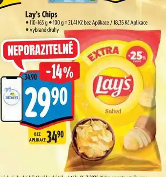 Albert Lay's Chips nabídka