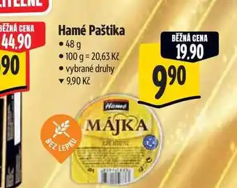 Albert Hamé Paštika nabídka