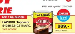 Ráj drogerie Lazurol Topdecor S103,5 2,5+0,5l, více odstínů nabídka