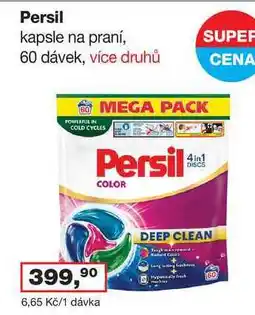 Ráj drogerie Persil kapsle na praní, 60 dávek, více druhů nabídka