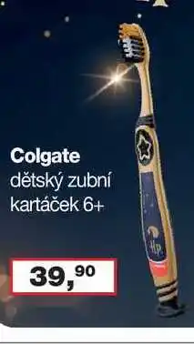 Ráj drogerie Colgate dětský zubní kartáček 6+ nabídka