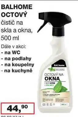 Ráj drogerie Balhome octový čistič na skla a okna nabídka
