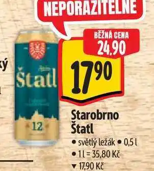 Albert Starobrno Štatl nabídka