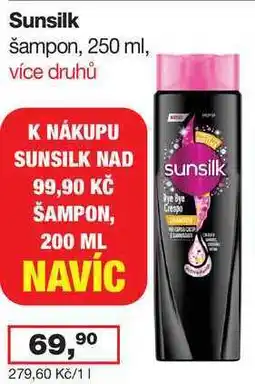 Ráj drogerie Sunsilk šampon, 250 ml, více druhů nabídka
