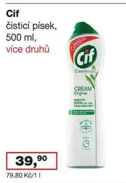 Ráj drogerie Cif čisticí písek 500 ml více druhů nabídka