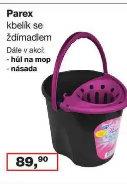 Ráj drogerie Parex kbelík se ždímadlem nabídka