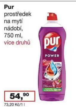 Ráj drogerie Pur prostředek na mytí nádobí nabídka