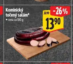 Albert Kominický točený salám nabídka