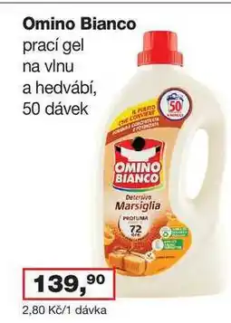 Ráj drogerie Omino Bianco prací gel na vlnu a hedvábí, 50 dávek nabídka