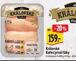 Albert Královské Kuřecí prsní řízky nabídka