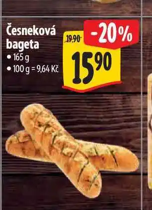 Albert Česneková bageta nabídka