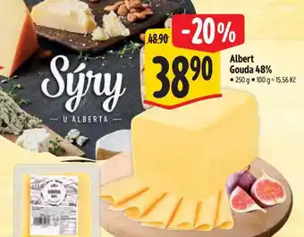 Albert Albert Gouda 48% nabídka